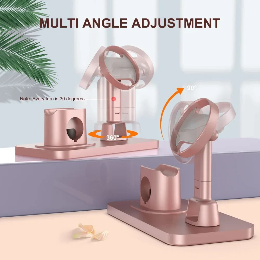 LED Fast Wireless Charging Station
